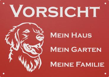 Golden Retriever | Aluminium Warnschild